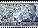 Spain 1939 Juan De La Cierva 4 Ptas Green Edifil 886